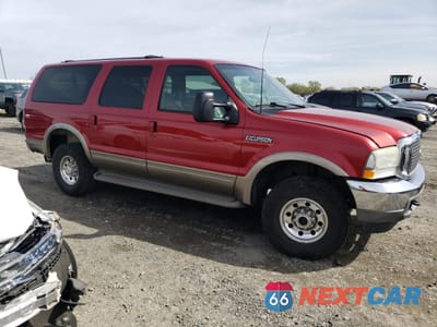 Czwarte zdjęcie samochodu z boku: 2003 FORD EXCURSION EDDIE BAUER VIN:1FMSU45PX3EB66734 - miniatura