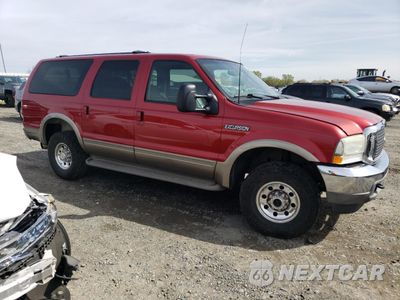 Czwarte zdjęcie samochodu z boku: 2003 FORD EXCURSION EDDIE BAUER VIN:1FMSU45PX3EB66734 - miniatura