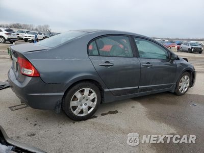 Trzecie zdjęcie samochodu z tyłu: 2010 HONDA CIVIC LX VIN:2HGFA1F51AH559863 - miniatura