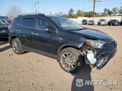 Czwarte zdjęcie samochodu z boku: 2017 TOYOTA RAV4 HV LIMITED VIN:JTMDJREV3HD106308 - miniatura