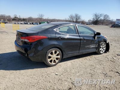 Trzecie zdjęcie samochodu z tyłu: 2012 HYUNDAI ELANTRA GLS VIN:KMHDH4AE9CU219379 - miniatura