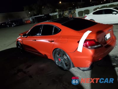 Drugie zdjęcie samochodu z przodu: 2019 GENESIS G70 PRESTIGE VIN:KMTG34LE5KU021265 - miniatura