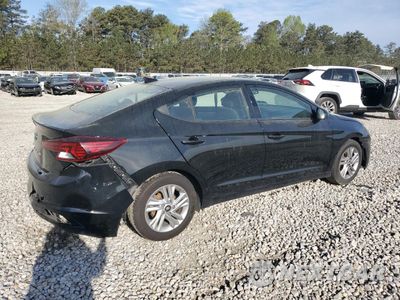 Trzecie zdjęcie samochodu z tyłu: 2020 HYUNDAI ELANTRA SEL VIN:5NPD84LF3LH604344 - miniatura