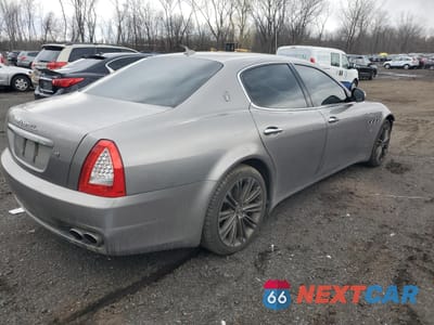 Trzecie zdjęcie samochodu z tyłu: 2010 MASERATI QUATTROPORTE S VIN:ZAM39JKA1A0051180 - miniatura