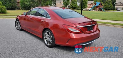 Trzecie zdjęcie samochodu z tyłu: 2016 MERCEDES BENZ CLS 400 VIN:WDDLJ6FB2GA160705 - miniatura