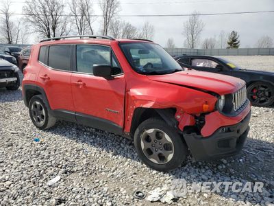 Czwarte zdjęcie samochodu z boku: 2016 JEEP RENEGADE SPORT VIN:ZACCJBATXGPE08038 - miniatura