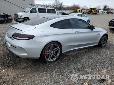 Trzecie zdjęcie samochodu z tyłu: 2017 MERCEDES-BENZ C 63 AMG-S VIN:WDDWJ8HB4HF585210 - miniatura