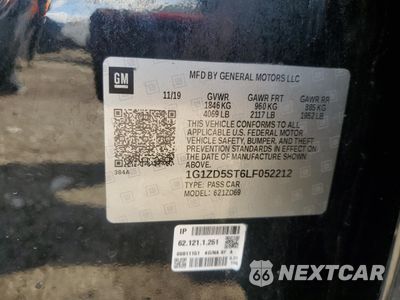 Zdjęcie 12 z 12 samochodu: 2020 CHEVROLET MALIBU LT VIN:1G1ZD5ST6LF052212 - miniatura