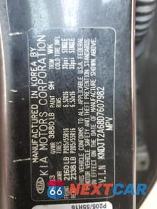 Zdjęcie 13 z 13 samochodu: 2013 KIA SOUL + VIN:KNDJT2A68D7607982 - miniatura