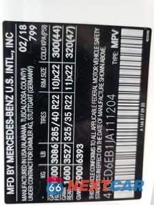 Zdjęcie 13 z 16 samochodu: 2018 MERCEDES-BENZ GLE COUPE 43 AMG VIN:4JGED6EB1JA111204 - miniatura