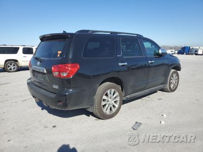 Trzecie zdjęcie samochodu z tyłu: 2017 TOYOTA SEQUOIA LIMITED VIN:5TDKY5G10HS067722 - miniatura