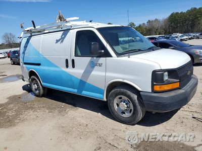 Czwarte zdjęcie samochodu z boku: 2013 CHEVROLET EXPRESS G2500 VIN:1GCWGFCA4D1149556 - miniatura