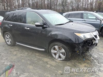 Czwarte zdjęcie samochodu z boku: 2011 ACURA MDX TECHNOLOGY VIN:2HNYD2H42BH542378 - miniatura