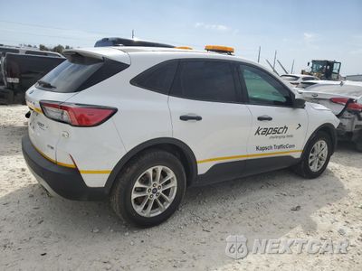 Trzecie zdjęcie samochodu z tyłu: 2020 FORD ESCAPE S VIN:1FMCU9F67LUA55278 - miniatura