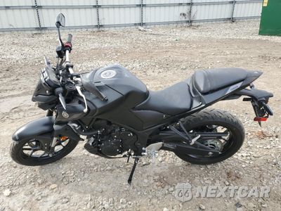 Trzecie zdjęcie samochodu z tyłu: 2023 YAMAHA MT-03 VIN:MH3RH20Y2PK012359 - miniatura