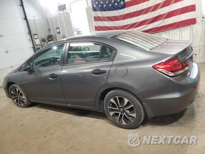Trzecie zdjęcie samochodu z tyłu: 2013 HONDA CIVIC EXL VIN:19XFB2F93DE051995 - miniatura