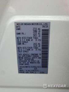 Zdjęcie 13 z 13 samochodu: 2014 NISSAN PATHFINDER S VIN:5N1AR2MM7EC696201 - miniatura