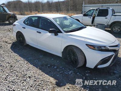 Czwarte zdjęcie samochodu z boku: 2022 TOYOTA CAMRY NIGHT SHADE VIN:4T1G31AK5NU044700 - miniatura