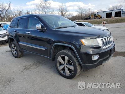 Czwarte zdjęcie samochodu z boku: 2012 JEEP GRAND CHEROKEE OVERLAND VIN:1C4RJFCT1CC155088 - miniatura