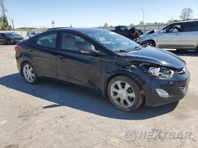 Czwarte zdjęcie samochodu z boku: 2013 HYUNDAI ELANTRA GLS VIN:KMHDH4AEXDU724851 - miniatura