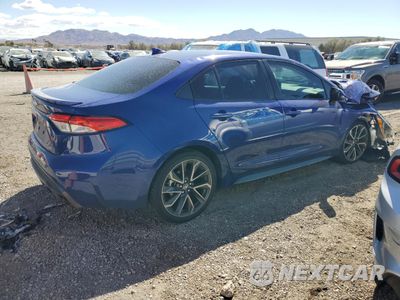 Trzecie zdjęcie samochodu z tyłu: 2020 TOYOTA COROLLA SE VIN:5YFS4RCE4LP039886 - miniatura