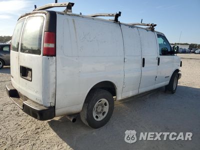 Trzecie zdjęcie samochodu z tyłu: 2006 GMC SAVANA G2500 VIN:1GTGG25V861161192 - miniatura