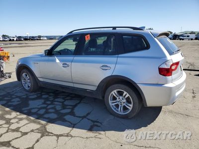 Drugie zdjęcie samochodu z przodu: 2006 BMW X3 3.0I VIN:WBXPA93426WG77772 - miniatura