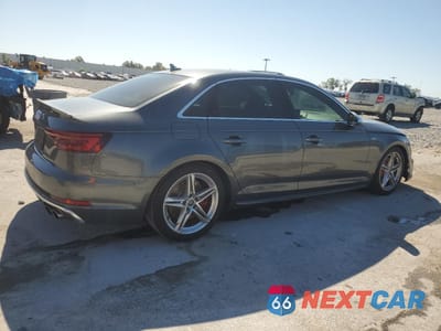 Trzecie zdjęcie samochodu z tyłu: 2018 AUDI S4 3.0T PREMIUM PLUS VIN:WAUB4AF45JA128515 - miniatura