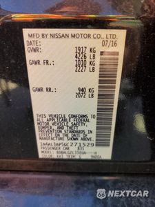 Zdjęcie 12 z 12 samochodu: 2016 NISSAN ALTIMA 2.5 VIN:1N4AL3AP5GC271529 - miniatura