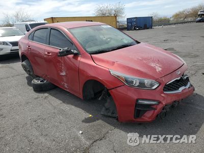 Czwarte zdjęcie samochodu z boku: 2021 KIA FORTE FE VIN:3KPF24AD1ME349856 - miniatura