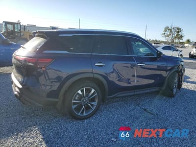 Trzecie zdjęcie samochodu z tyłu: 2023 INFINITI QX60 LUXE VIN:5N1DL1FR2PC347631 - miniatura