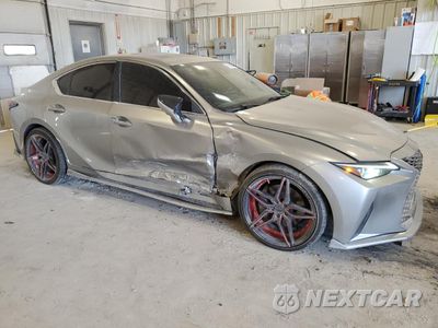 Czwarte zdjęcie samochodu z boku: 2021 LEXUS IS 300 VIN:JTHC81F27M5044265 - miniatura