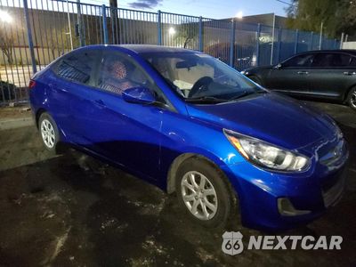 Czwarte zdjęcie samochodu z boku: 2014 HYUNDAI ACCENT GLS VIN:KMHCT4AEXEU706104 - miniatura