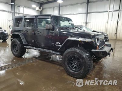 Czwarte zdjęcie samochodu z boku: 2008 JEEP WRANGLER UNLIMITED X VIN:1J8GA39198L646956 - miniatura