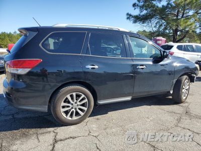 Trzecie zdjęcie samochodu z tyłu: 2014 NISSAN PATHFINDER S VIN:5N1AR2MNXEC654131 - miniatura