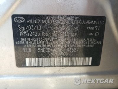 Zdjęcie 15 z 15 samochodu: 2011 HYUNDAI SONATA GLS VIN:5NPEB4ACXBH146587 - miniatura