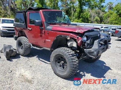 Czwarte zdjęcie samochodu z boku: 2012 JEEP WRANGLER SPORT VIN:1C4AJWAG3CL109457 - miniatura