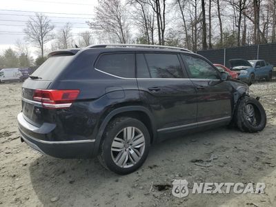 Trzecie zdjęcie samochodu z tyłu: 2019 VOLKSWAGEN ATLAS SEL VIN:1V2MR2CA4KC592087 - miniatura