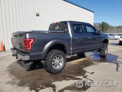 Trzecie zdjęcie samochodu z tyłu: 2016 FORD F150 SUPERCREW VIN:1FTEW1EF2GFA19213 - miniatura