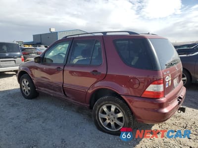 Drugie zdjęcie samochodu z przodu: 2002 MERCEDES-BENZ ML 320 VIN:4JGAB54E12A332085 - miniatura