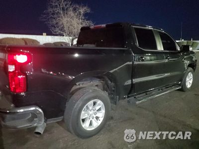 Trzecie zdjęcie samochodu z tyłu: 2021 CHEVROLET SILVERADO C1500 LT VIN:3GCPWCED4MG449841 - miniatura