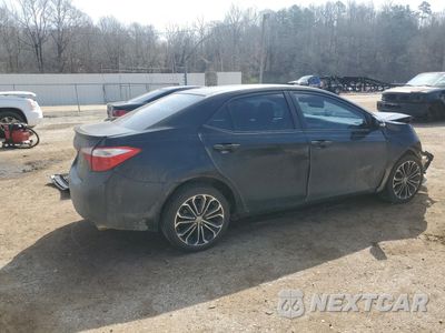 Trzecie zdjęcie samochodu z tyłu: 2016 TOYOTA COROLLA L VIN:5YFBURHEXGP394754 - miniatura