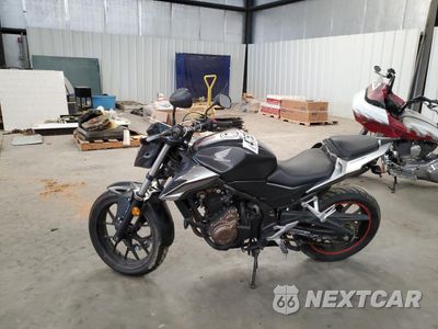 Trzecie zdjęcie samochodu z tyłu: 2016 HONDA CB500 F VIN:MLHPC4514G5300052 - miniatura