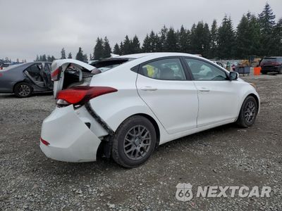Trzecie zdjęcie samochodu z tyłu: 2016 HYUNDAI ELANTRA SE VIN:5NPDH4AE6GH674937 - miniatura