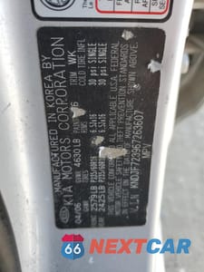 Zdjęcie 13 z 13 samochodu: 2006 KIA NEW SPORTAGE VIN:KNDJF723967263607 - miniatura