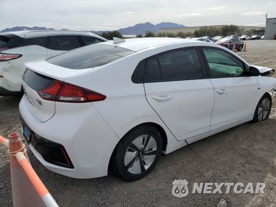 Trzecie zdjęcie samochodu z tyłu: 2018 HYUNDAI IONIQ BLUE VIN:KMHC65LCXJU064602 - miniatura