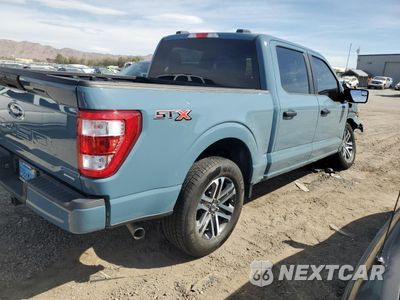 Trzecie zdjęcie samochodu z tyłu: 2023 FORD F150 SUPERCREW VIN:1FTEW1CPXPKD29449 - miniatura