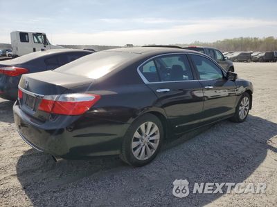 Trzecie zdjęcie samochodu z tyłu: 2014 HONDA ACCORD EX VIN:1HGCR2F77EA055549 - miniatura