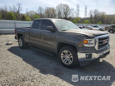 Czwarte zdjęcie samochodu z boku: 2014 GMC SIERRA C1500 SLE VIN:1GTR1UEHXEZ245627 - miniatura