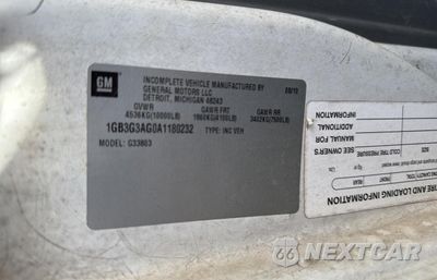 Zdjęcie 10 z 11 samochodu: 2010 CHEVROLET EXPRESS G3500 VIN:1GB3G3AG0A1180232 - miniatura